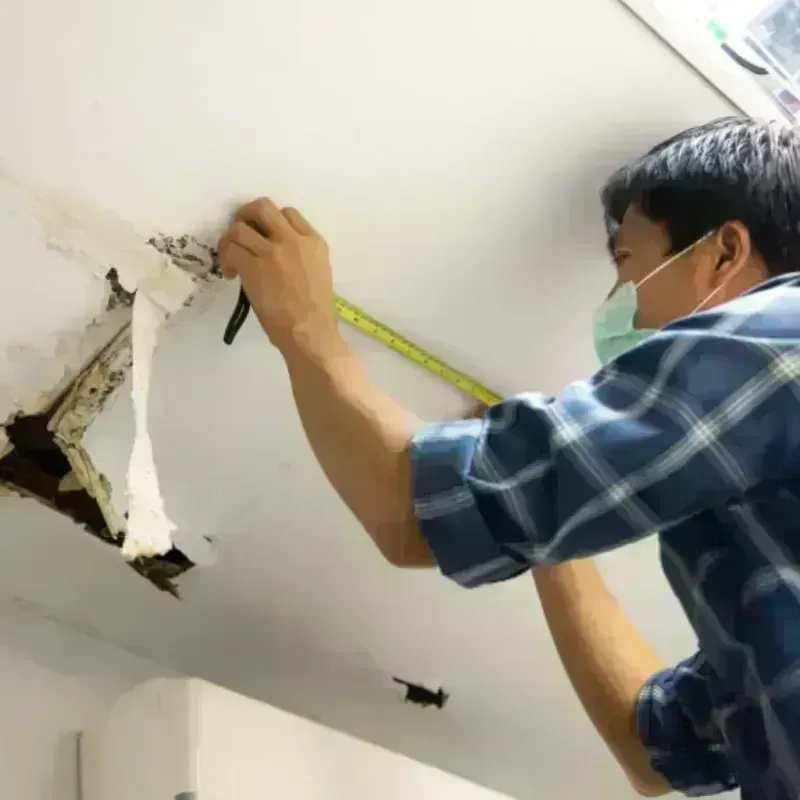 Ceiling And Wall Water Damage in Green Lake County, WI